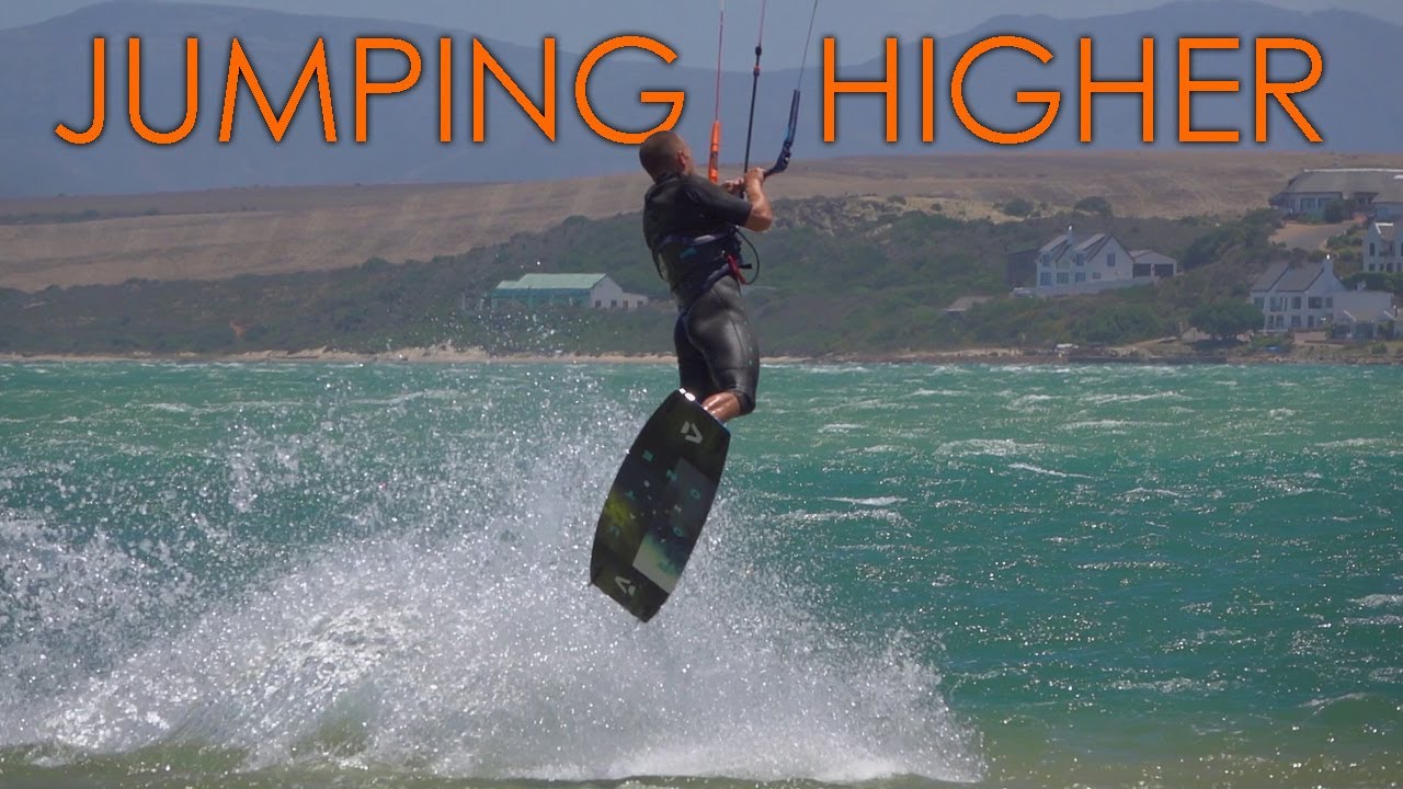 Jumping Higher, обучающее видео по кайтбордингу (включая: приземление, вертолётные петли, запуск,...