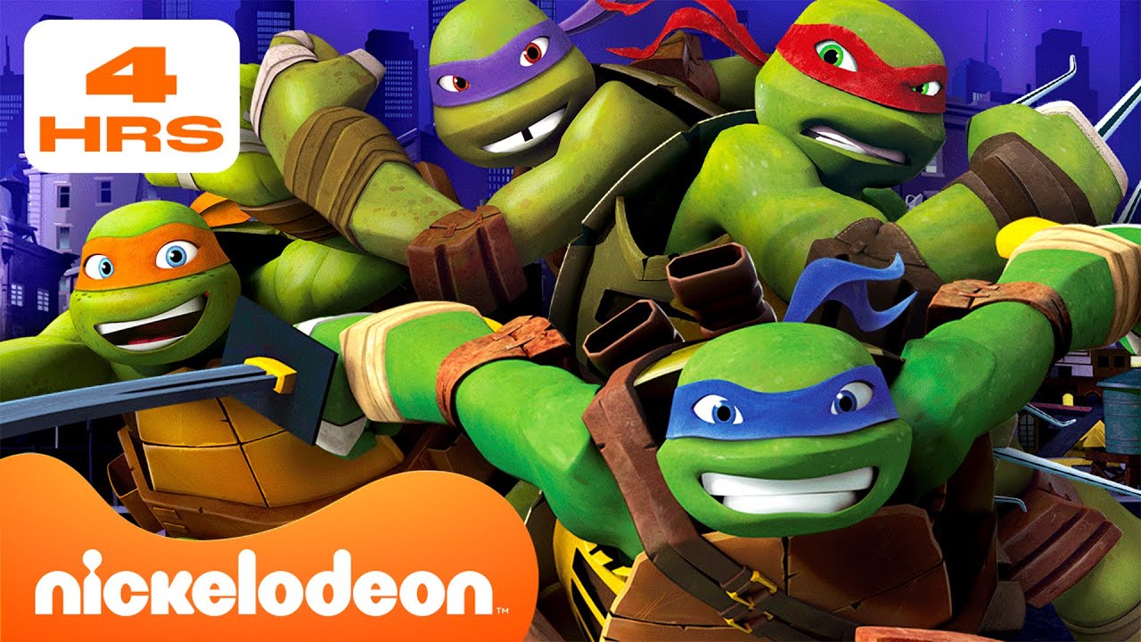 ماراثون يمتد لأكثر من 4 ساعات لأفضل معارك سلاحف النينجا من المواسم 1، 2 و 3! | Nickelodeon Arabia