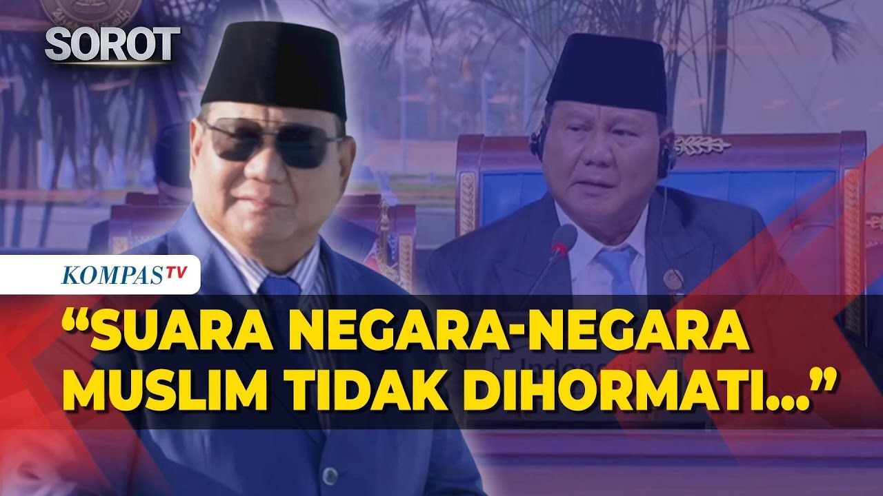 Jelang Sidang PBB, Lihat Lagi Pidato Prabowo soal Palestina di KTT D8