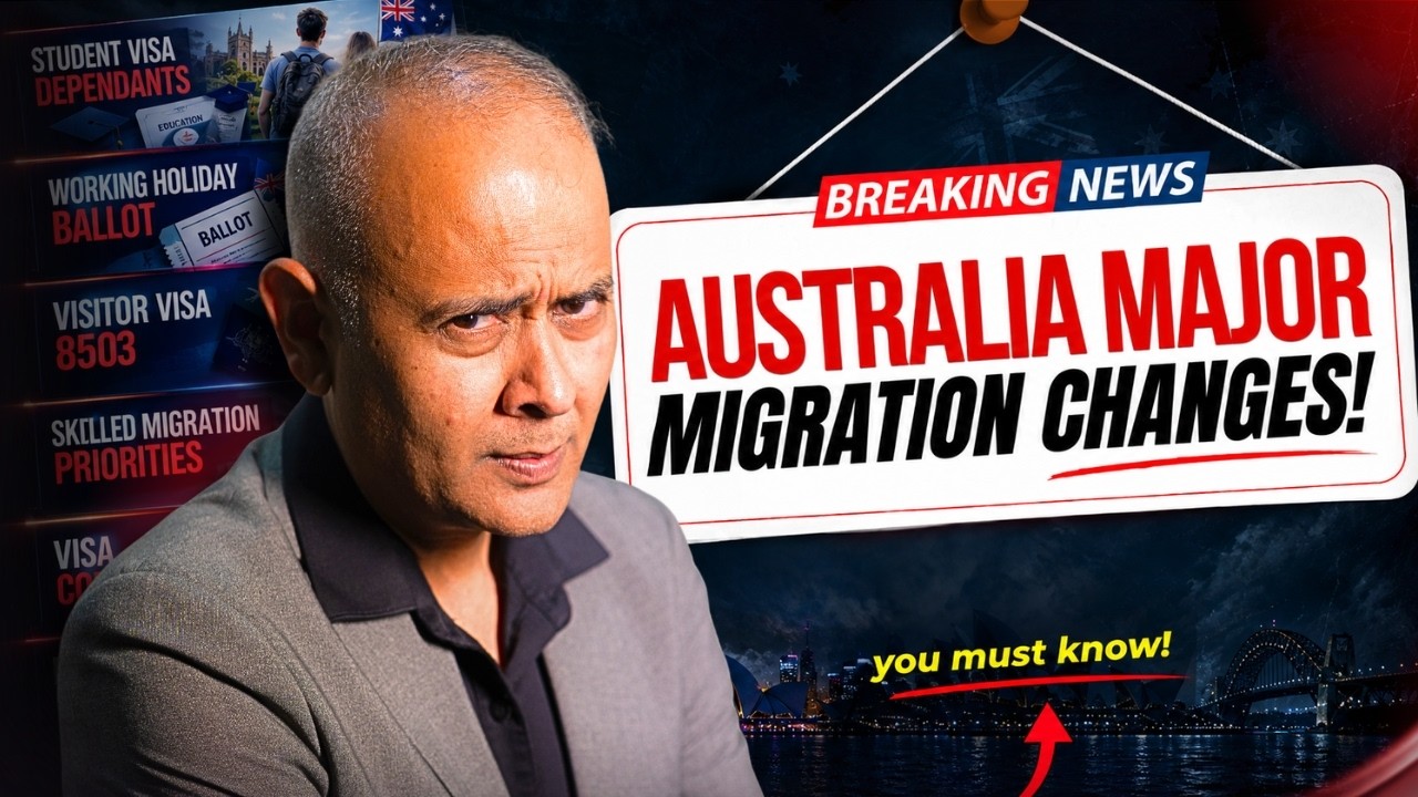 Australia&rsquo;s migration changes!! || What has just been announced?