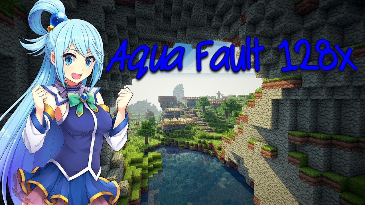 Aqua Fault 128x - 100 Subs pack release ( Made by cybqr )
