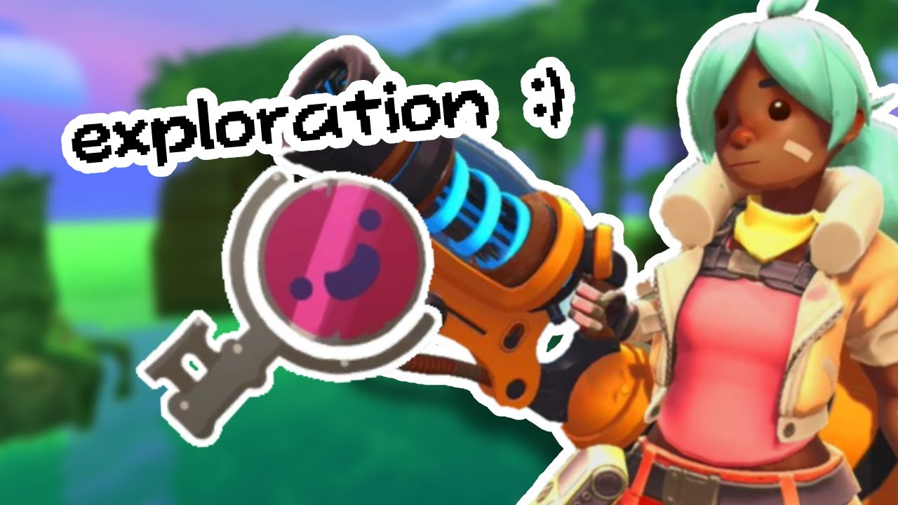 charting out new areas (Slime Rancher)