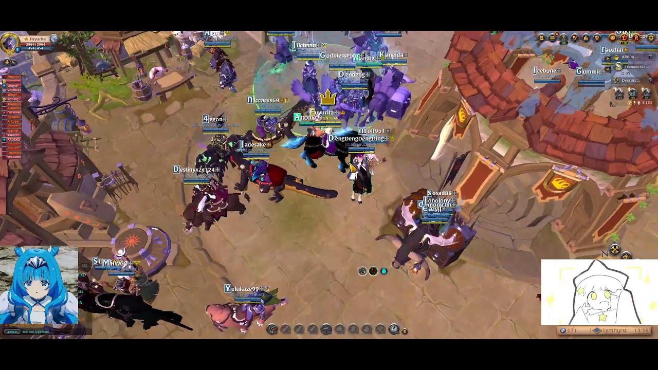 Albion Online Faction War Terri Sieg Fighting VOD