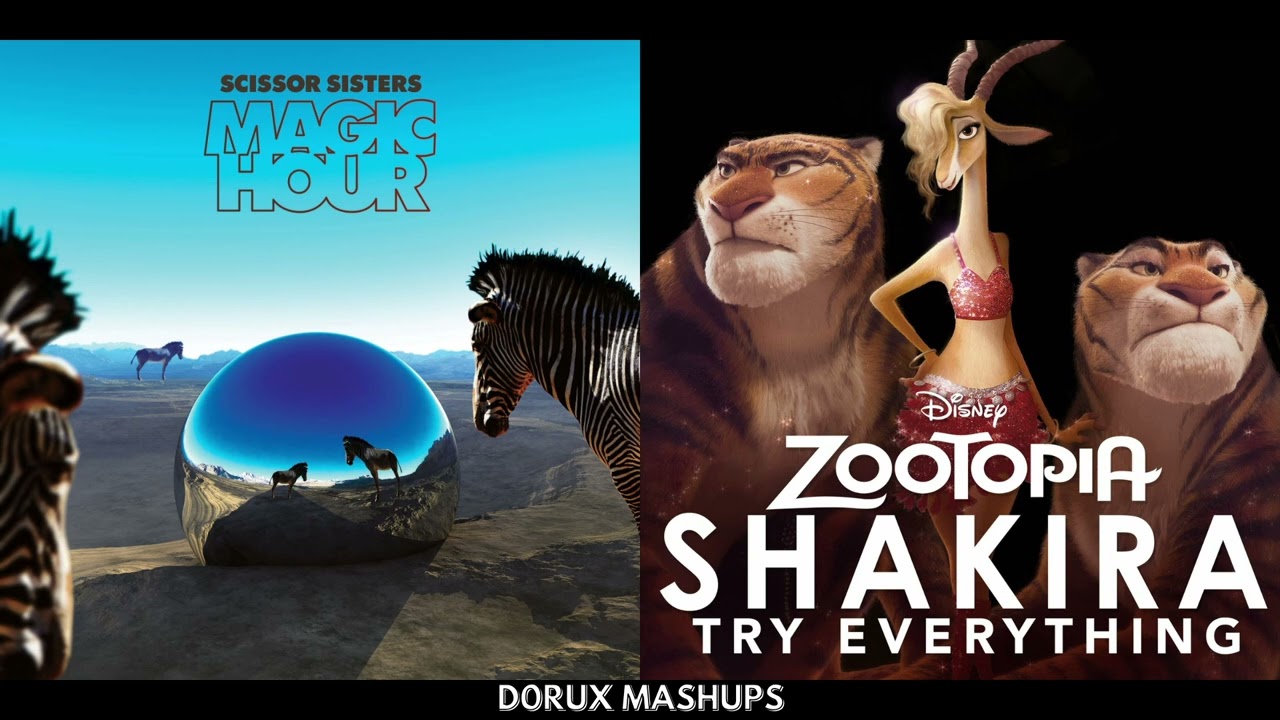 Scissor Sisters vs. Shakira - Try Only The Horses (Mashup)