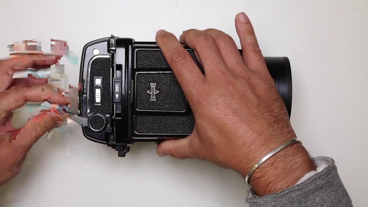 Mamiya RB67: How To Remove Film From A Mamiya RB67 Analogue Medium Format Camera