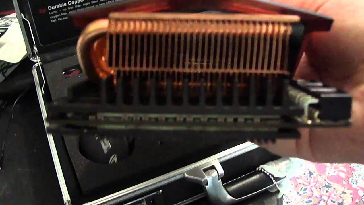 Asus ARES ATI Radeon 5870 X2 Limited Edition Graphics Card Unboxing
