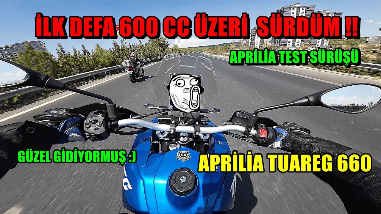 APRİLİA TUAREG 660 İLK SÜRÜŞ | İNCELEME | EGZOZ PATLATAN ENDURO