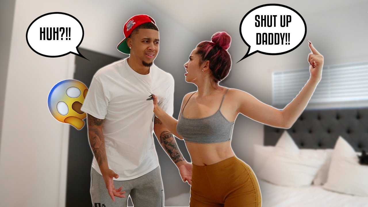 STARTING AN ARGUMENT WITH MY BOYFRIEND THEN CALLING HIM DADDY... *PRANK*
