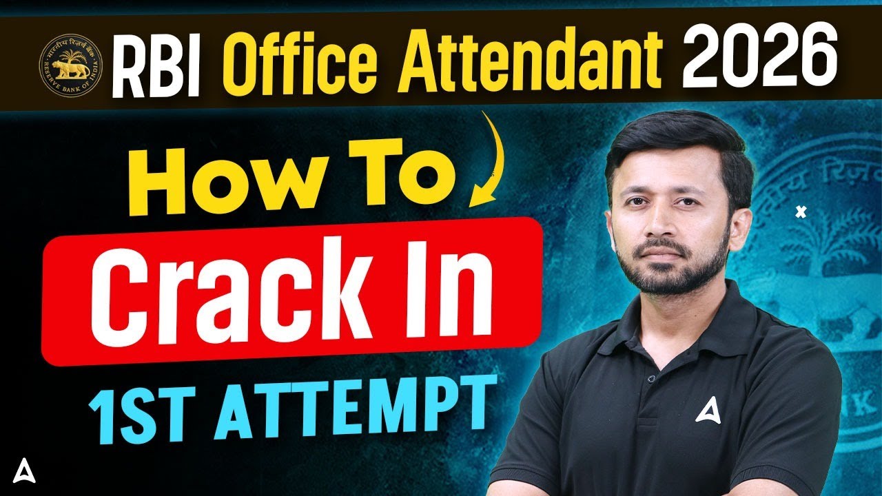 RBI Office Attendant Notification 2026 | How to Crack in 1st Attempt? | By Parth Krishan