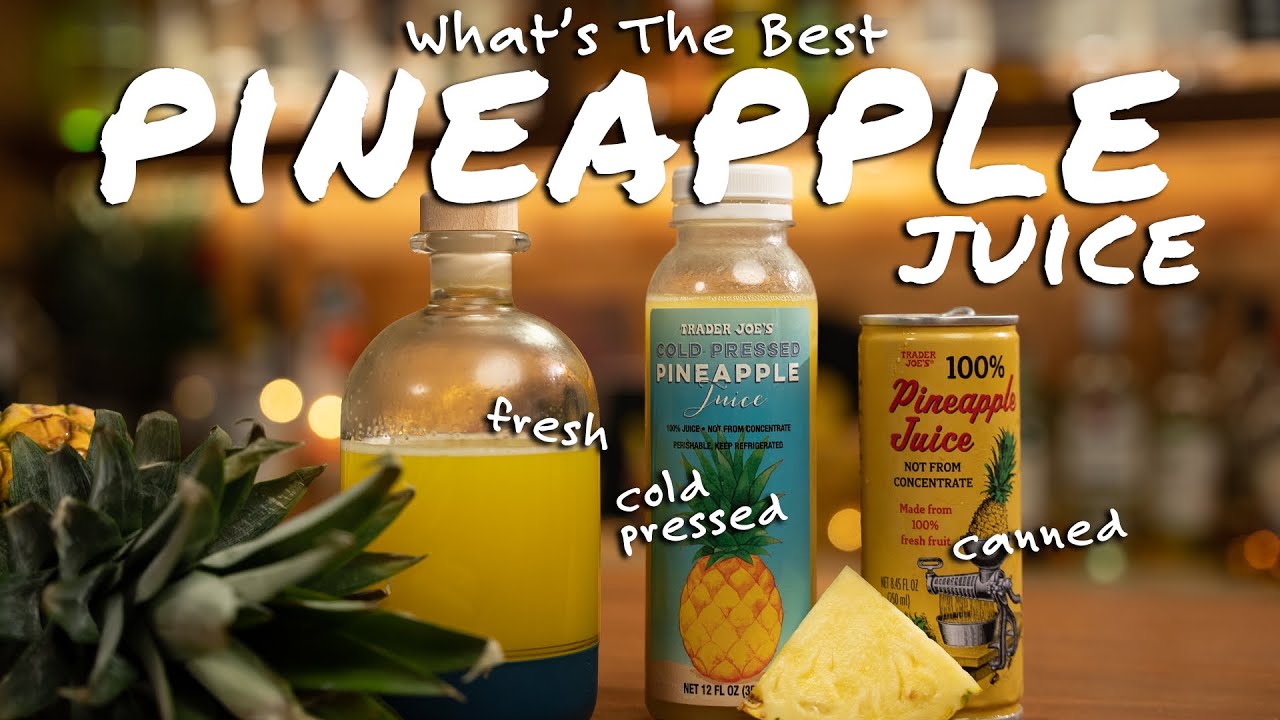 A CHEAP and easy way to juice your own pineapple🍍