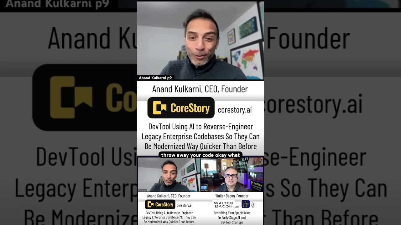 AI Startup CEO, Anand Kulkarni, CoreStory.ai, Part-9,