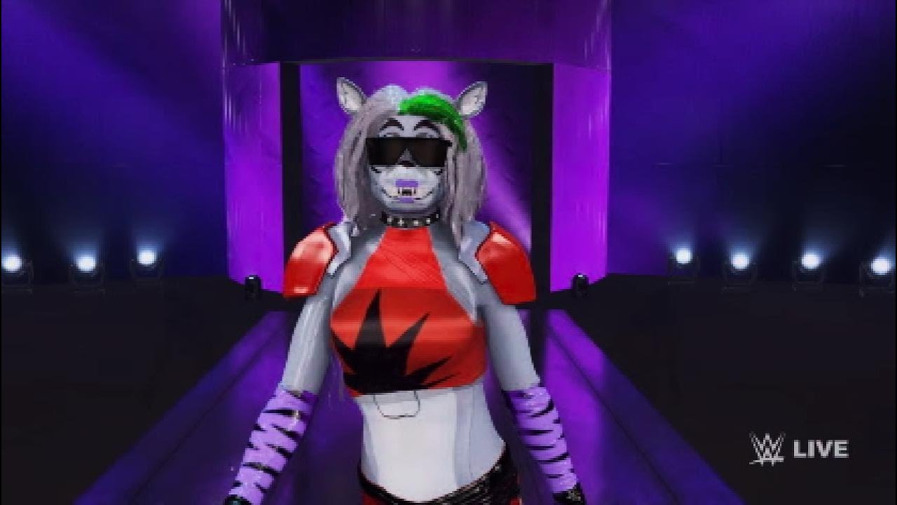 WWE 2K24:Roxanne Wolf vs. Salem The Skunk(Requested)