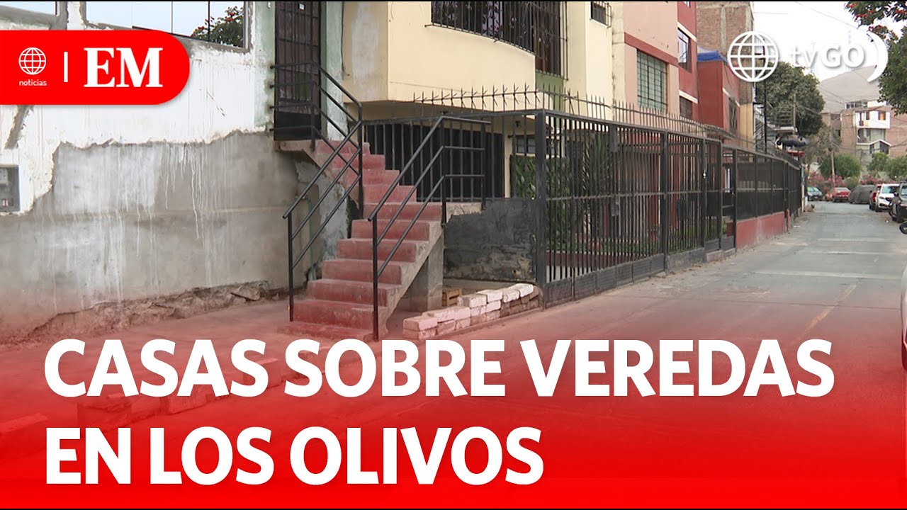 Vecinos invaden veredas en Los Olivos, denuncian peatones | Edici&oacute;n Mediod&iacute;a | Noticias Per&uacute;