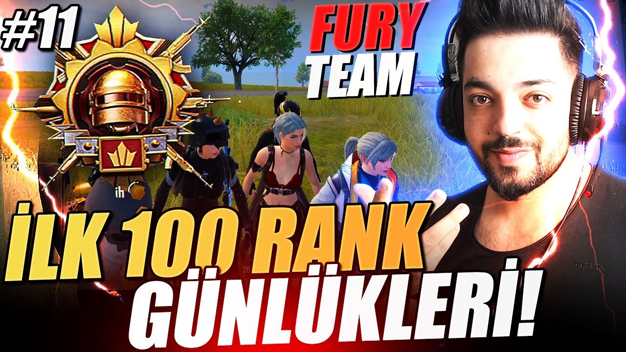 FATİH LİGİNİN EN GARİP MAÇI İLK 100 RANK GÜNLÜKLERİ #11 !!  PUBG Mobile