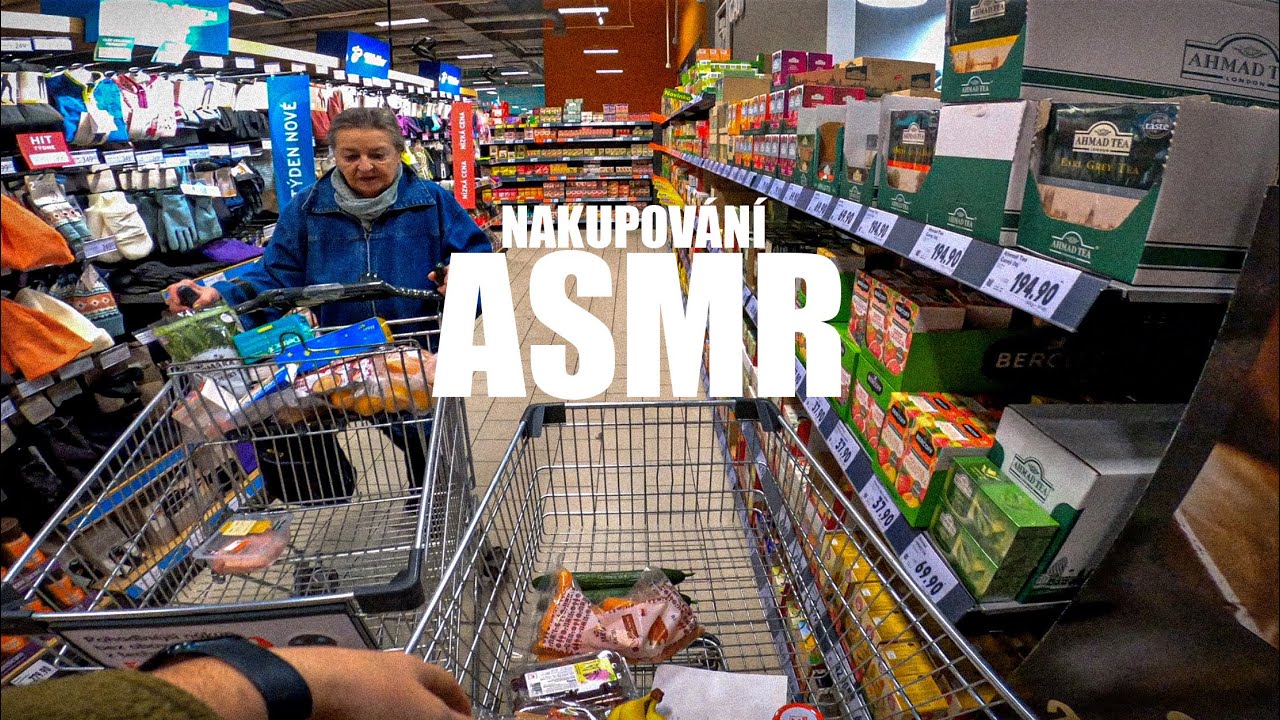 ASMR CZ - Nakupování zdravé