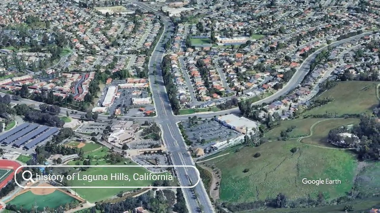 The history of Laguna Hills, California
