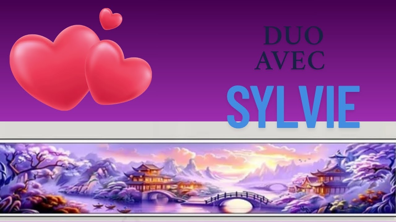 Duo avec Sylvie #crosstich #dreamstitch ❤️❤️