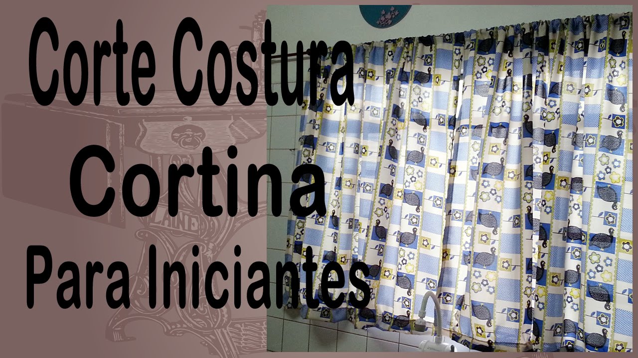 DIY - Cortina de Varão para Inciantes - Patchwork - Artesanato