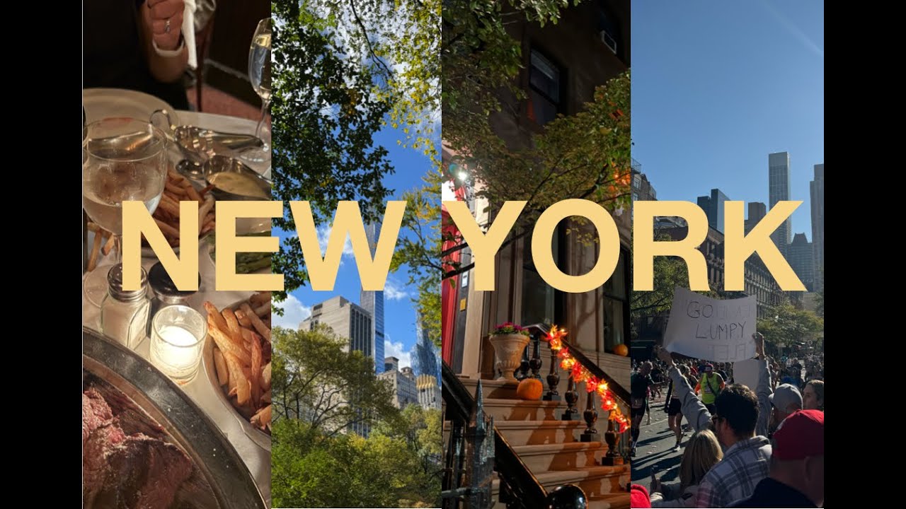 NEW YORK IN AUTUMN (halloween + marathon)