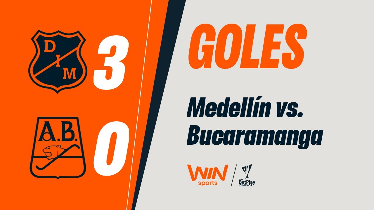Medell&iacute;n vs. Bucaramanga (goles) | Liga BetPlay Dimayor 2025-2 | Fecha 18