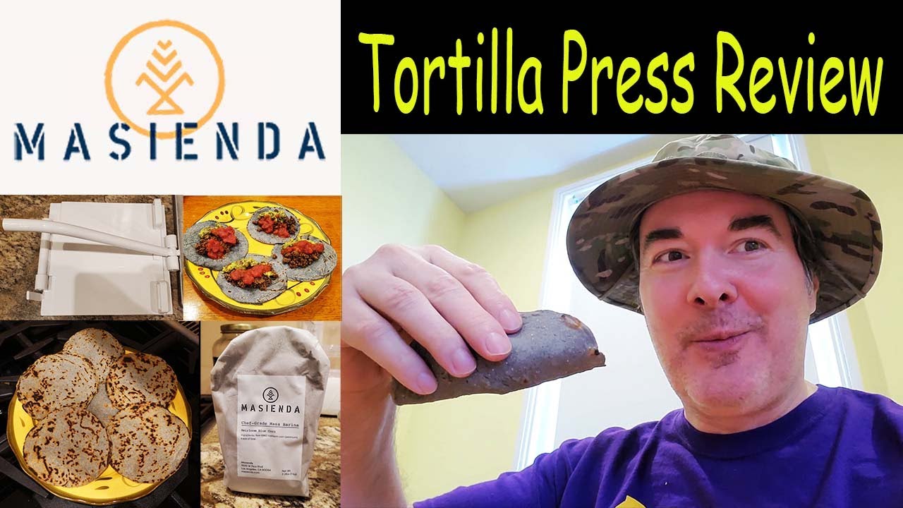 Cooking Video: Masa Starter Kit Tortilla Press Review of Doña Rosa x Masienda Tortilla Press