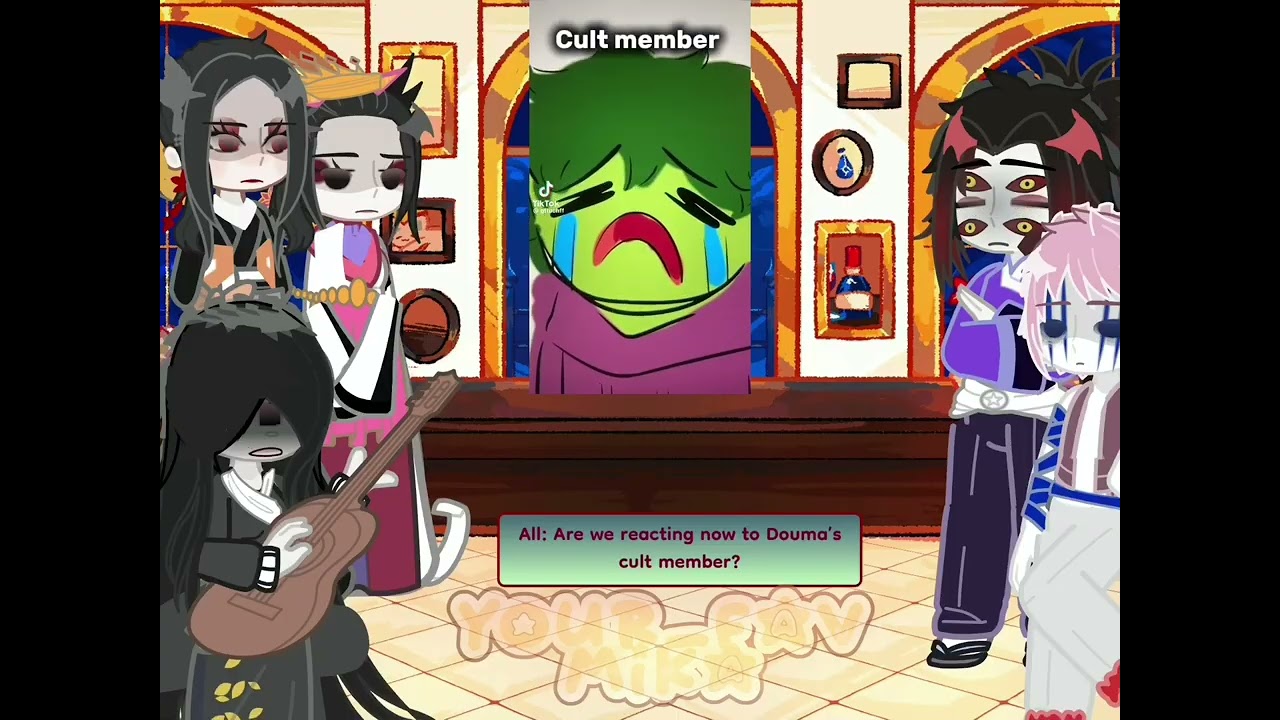 Uppermoons react to Douma as Random Tkitok•|| cringe•|| nice Akaza•|| your_favMika🍵❤️