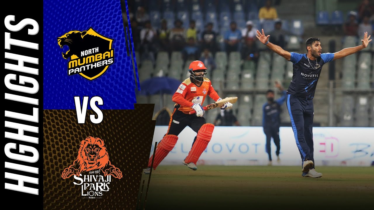 North Mumbai Panthers v Shivaji Park Lions | Match 9 | T20 Mumbai 2018 | Highlights