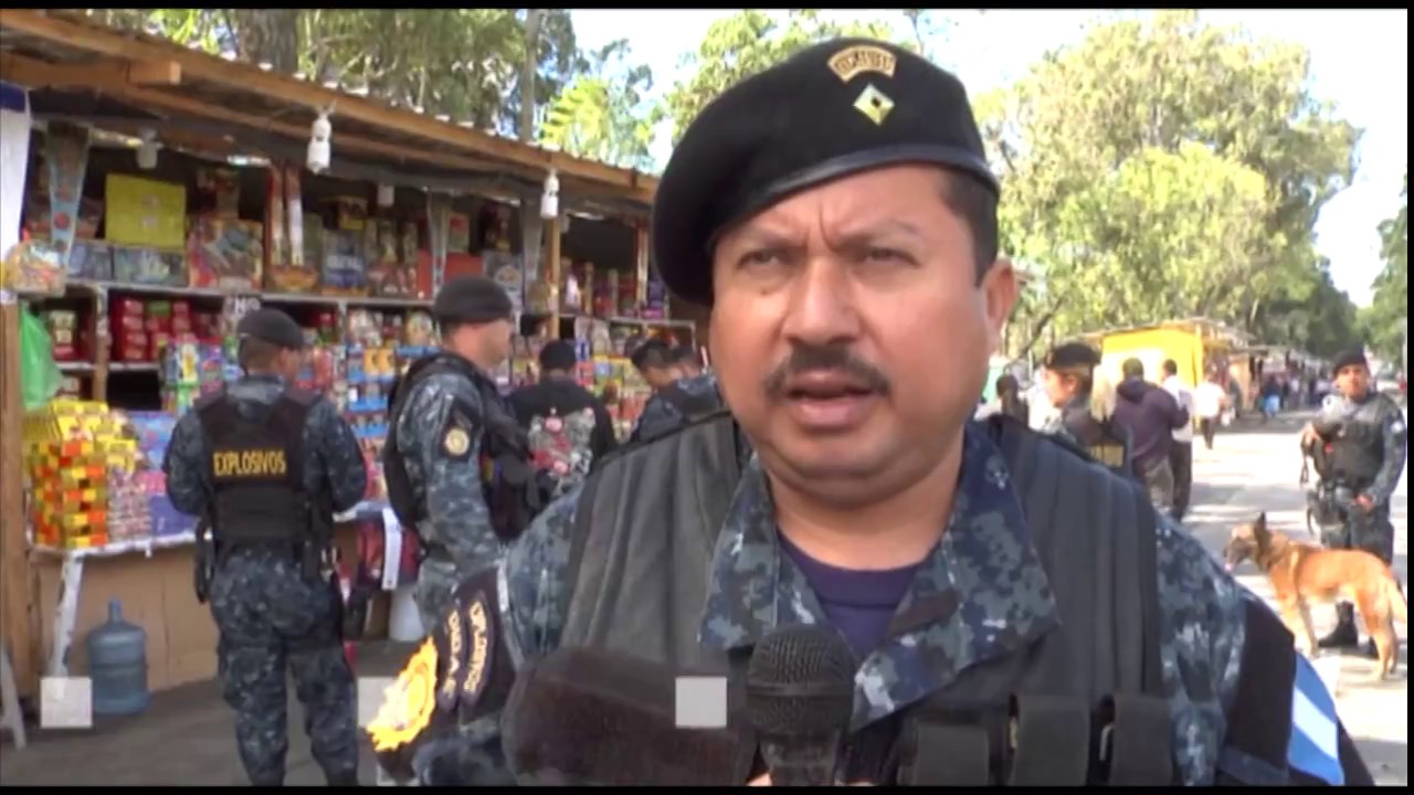Noticias PNC, Operativos en ventas de juegos pirotecnicos