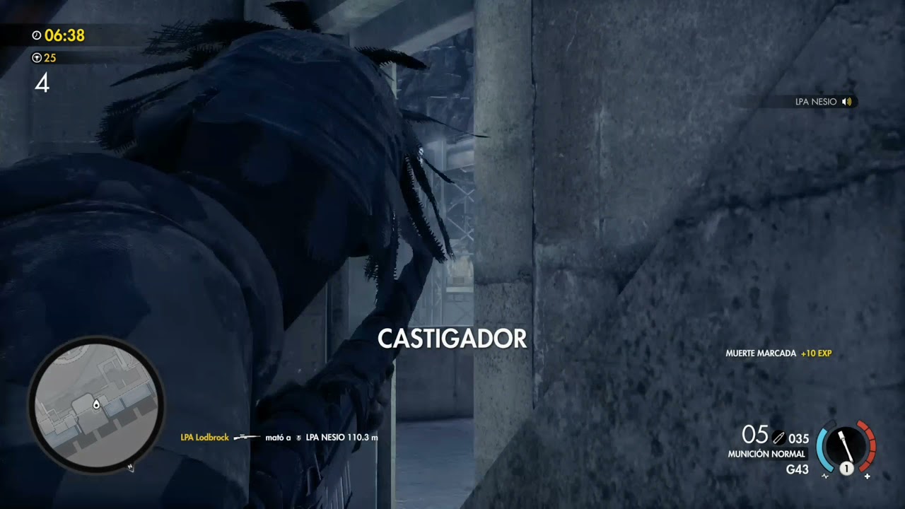 Sniper Elite 4 Glitches y rebotes.