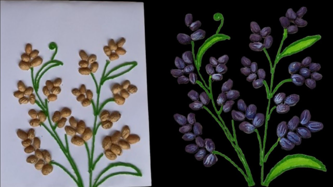 Diy Purple Flower Craft |