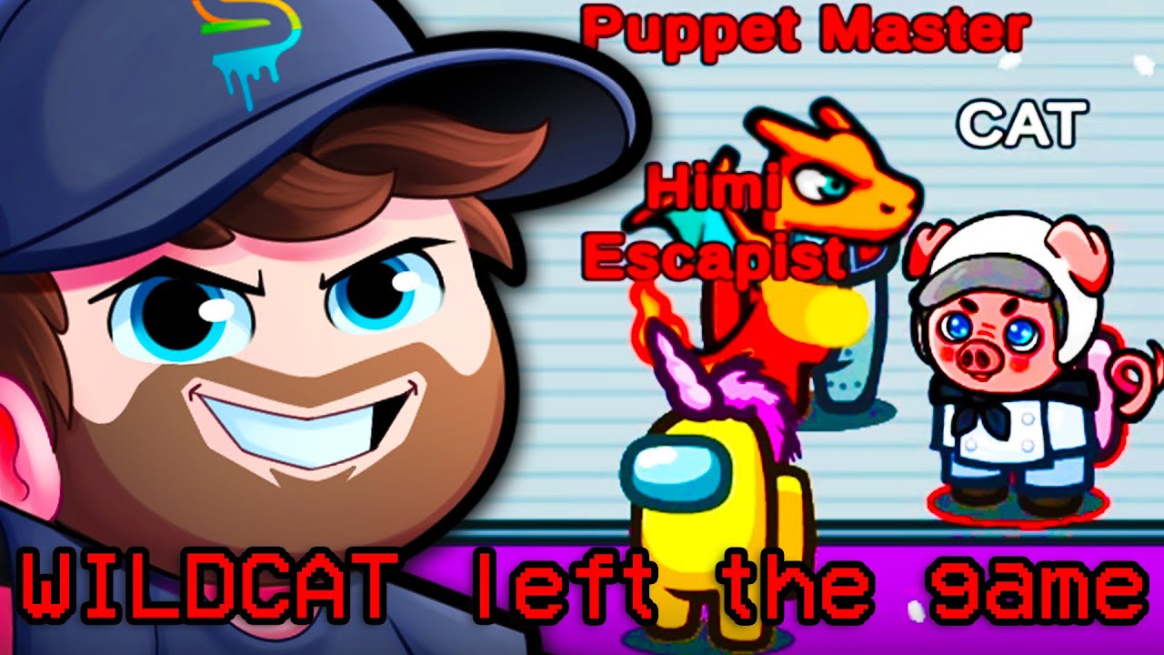 We Bullied WildCat Off The Game!  - Among Us Town of Us Mod