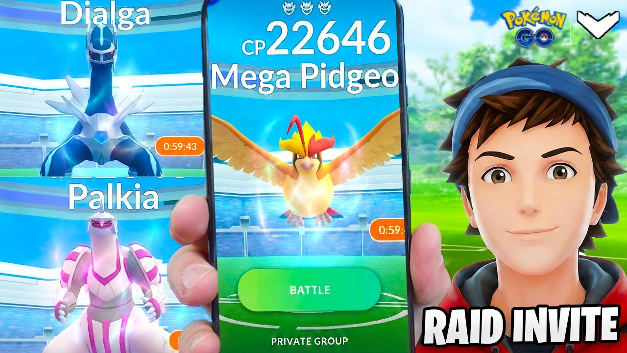 S.Regigigas & Altered Dialga and Palkia & Mega pidgeot raids| GBL  Live Stream