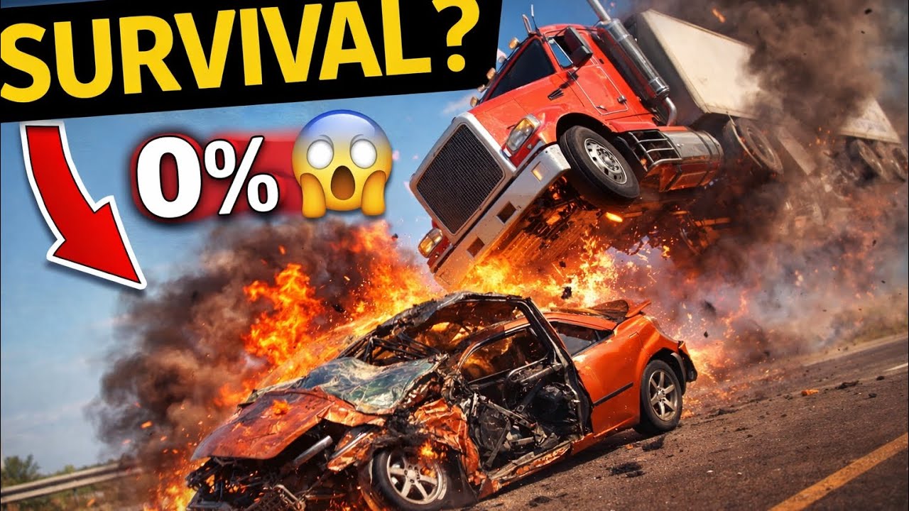 Can You Survive These Realistic Crashes? 😱 | BeamNG.drive #2