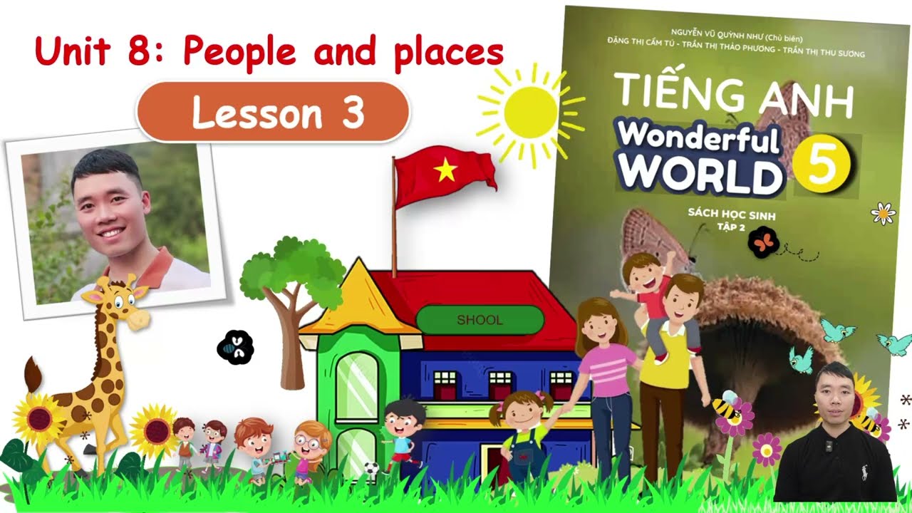 English 5-Wonderful World-Unit 8: People and places-Lesson 3-My favorite places