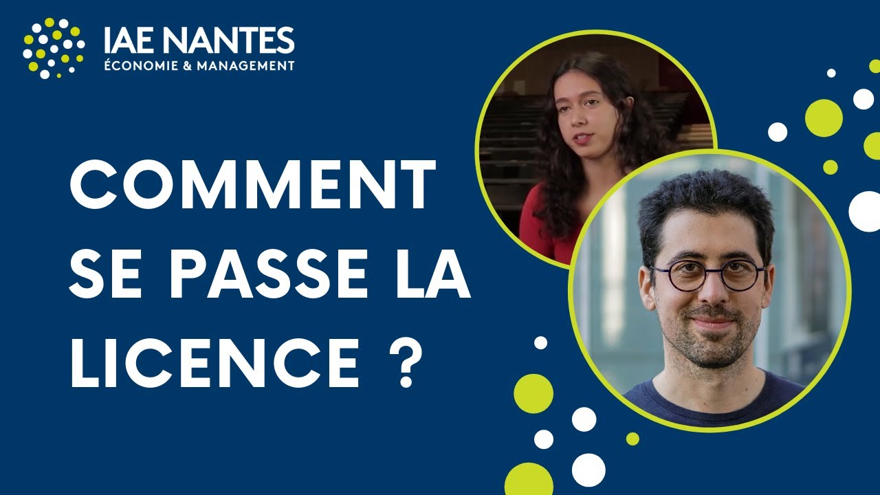 La première année de licence à l'IAE Nantes