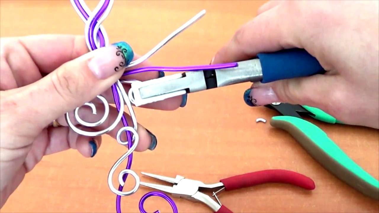 ► [ TUTO ] Technique Boucles en Fil d'Aluminium