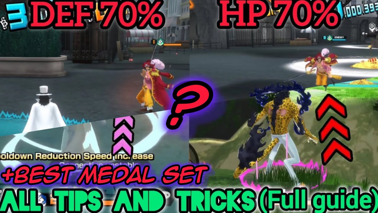 HP OR DEF?Which one is better for Rob Lucci + Tips & Tricks😤 | One Piece Bounty Rush | OPBR