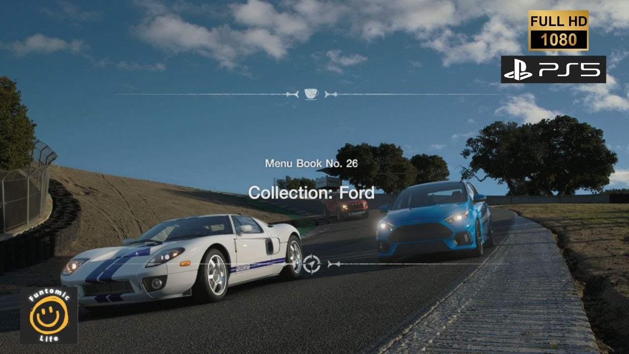 GT7 Menu Book 26 Ccollection Ford | PS5 Gameplay | 1080P