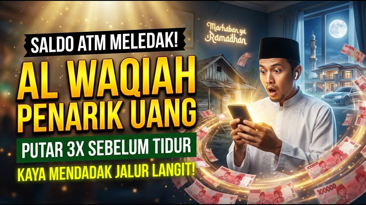 SANGAT MUSTAJAB! Cerita Bacaan Al Waqiah Penarik Keberuntungan Luar Biasa Puasa