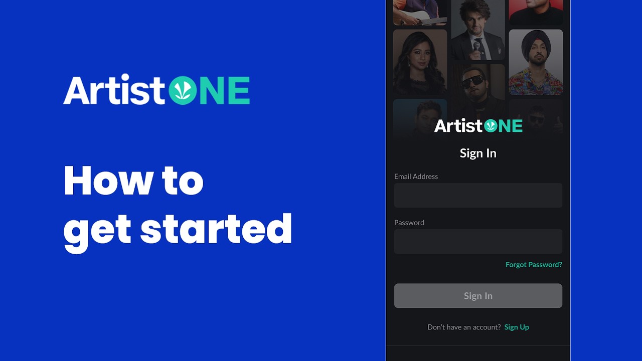 ArtistOne | How to Start Your Journey