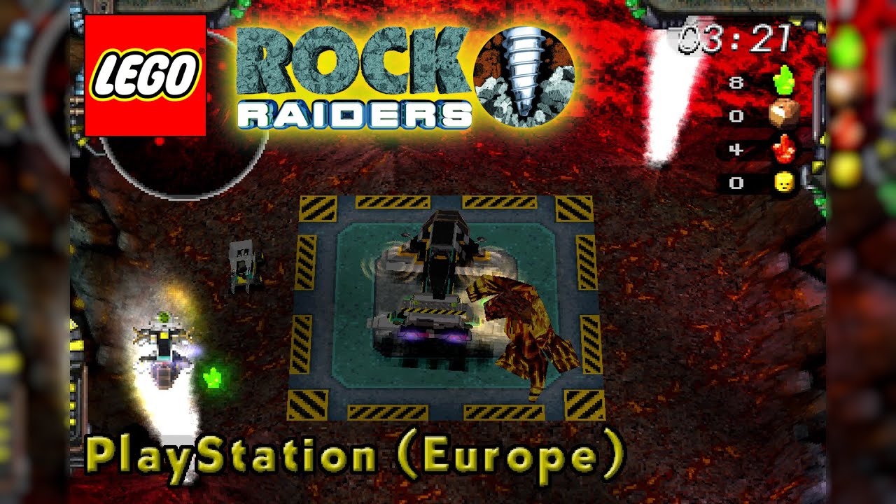 LEGO Rock Raiders (1999, PlayStation, Europe) walkthrough