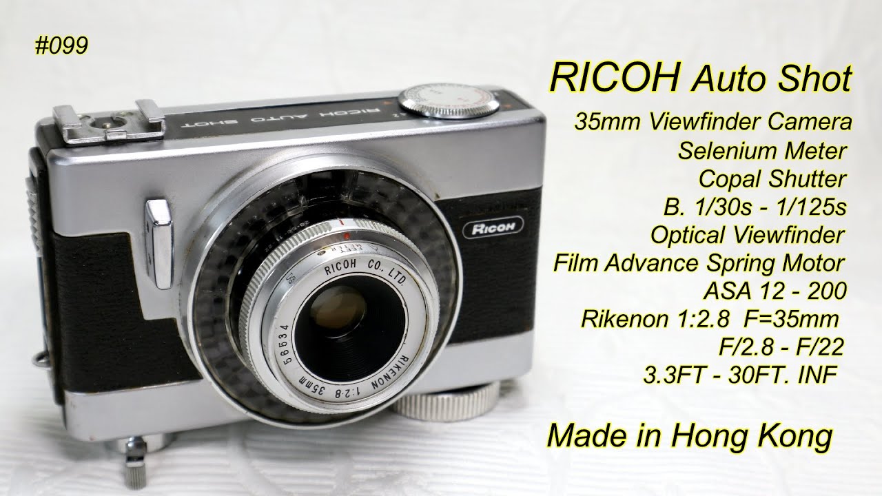 RICOH Auto Shot.  1964