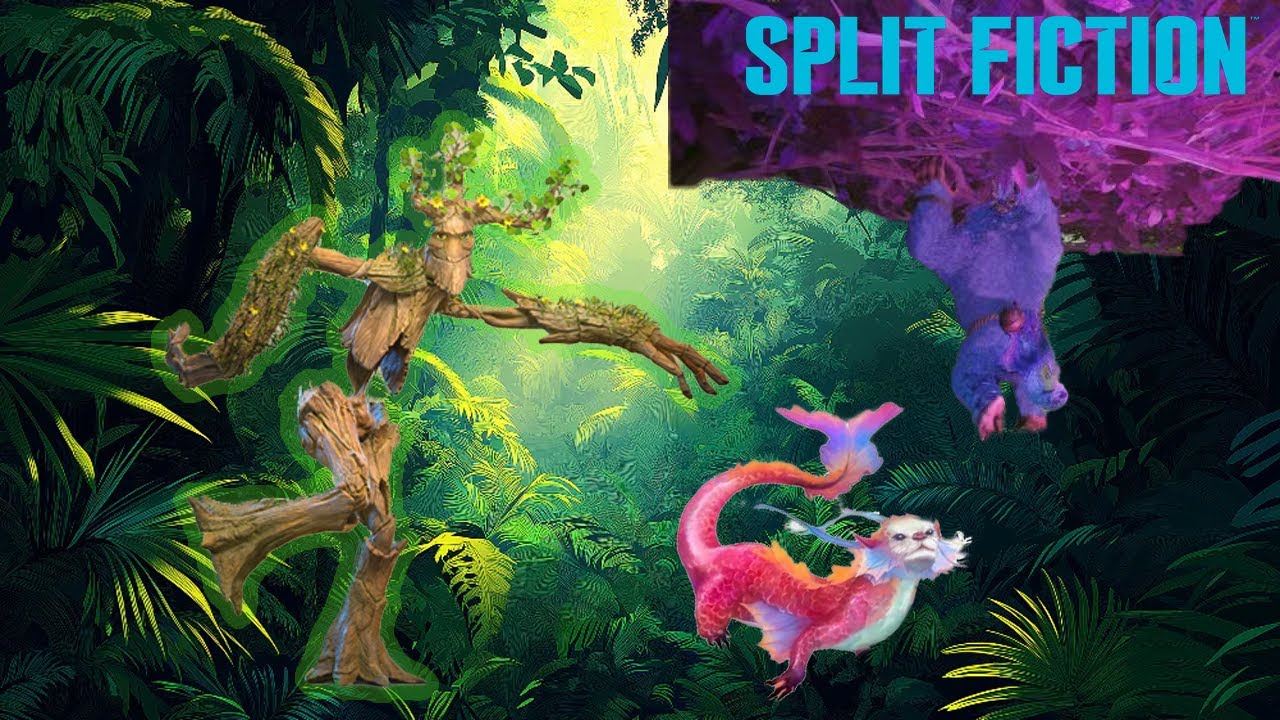 Split Fiction slalommen door de jungle