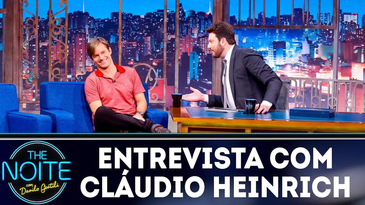 Entrevista com Cláudio Heinrich | The Noite (29/03/19)