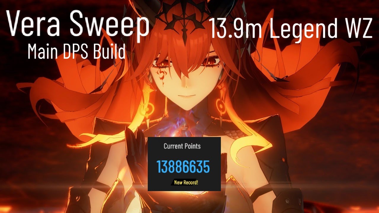 [Punishing: Gray Raven] Vera: Geiravor Main DPS Sweep - 13.9m Fire Legend WZ