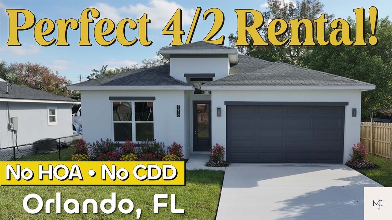 Brand-New Orlando Investment Property! 💸 No HOA, Modern Design, Rental-Ready ROI!
