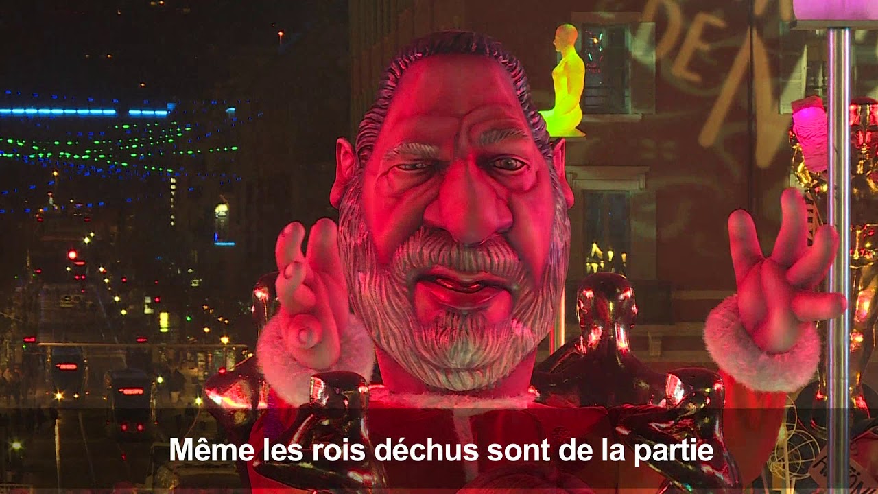 Le carnaval de Nice balade les politiques ce samedi 16 février.