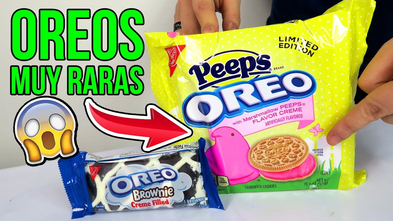 Probando OREOS muy RARAS | SABORES EXTRAÑOS