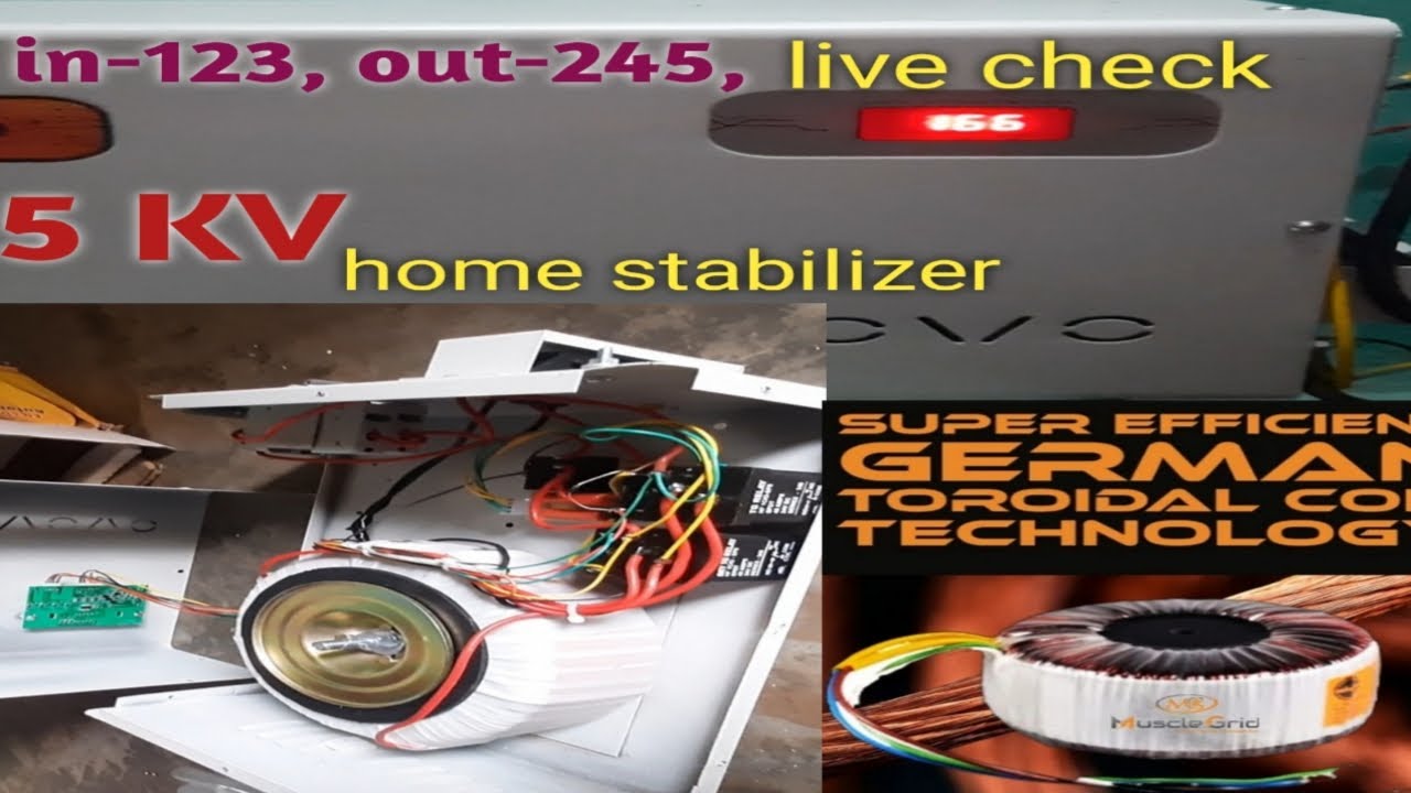 5 kva stabilizer musclegrid