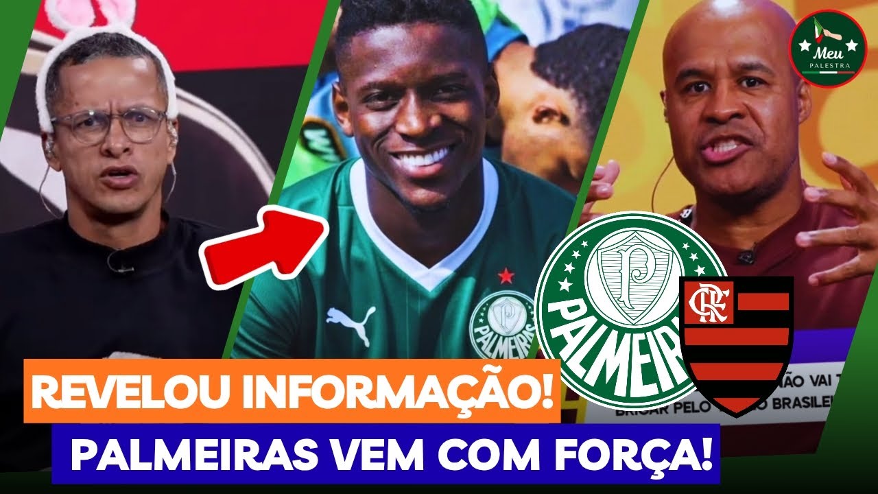 😱 Souza REVELA informa&ccedil;&atilde;o sobre Luiz Henrique no Palmeiras! Assun&ccedil;&atilde;o DISPARA sobre dom&iacute;nio do Verd&atilde;o